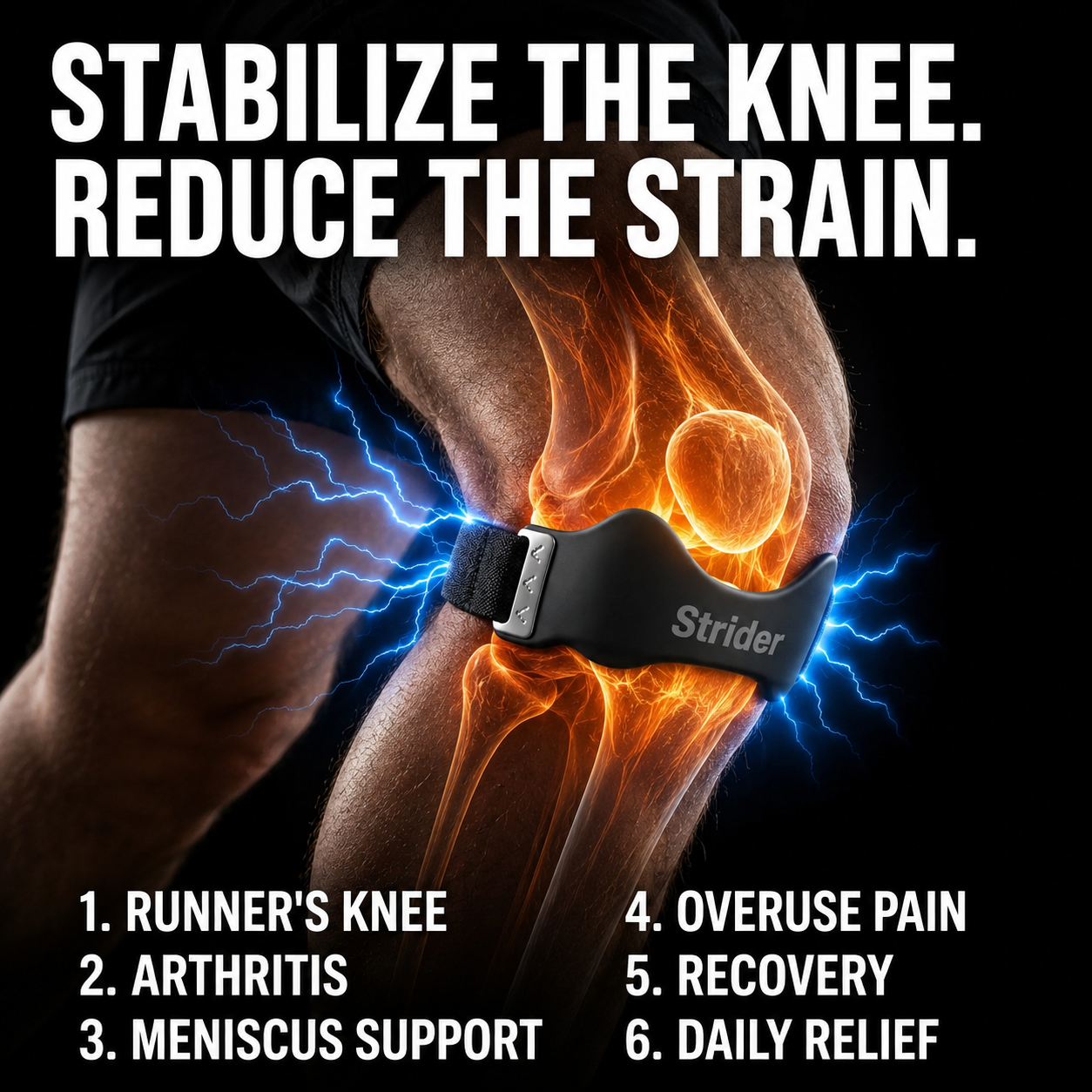 Strider Knee Relief Strap