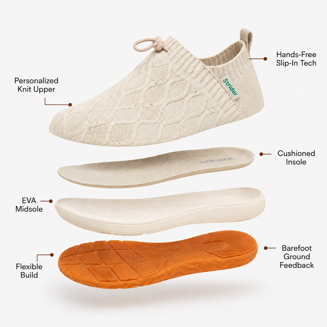 Strider Nimbus – Barefoot Cloud Shoes