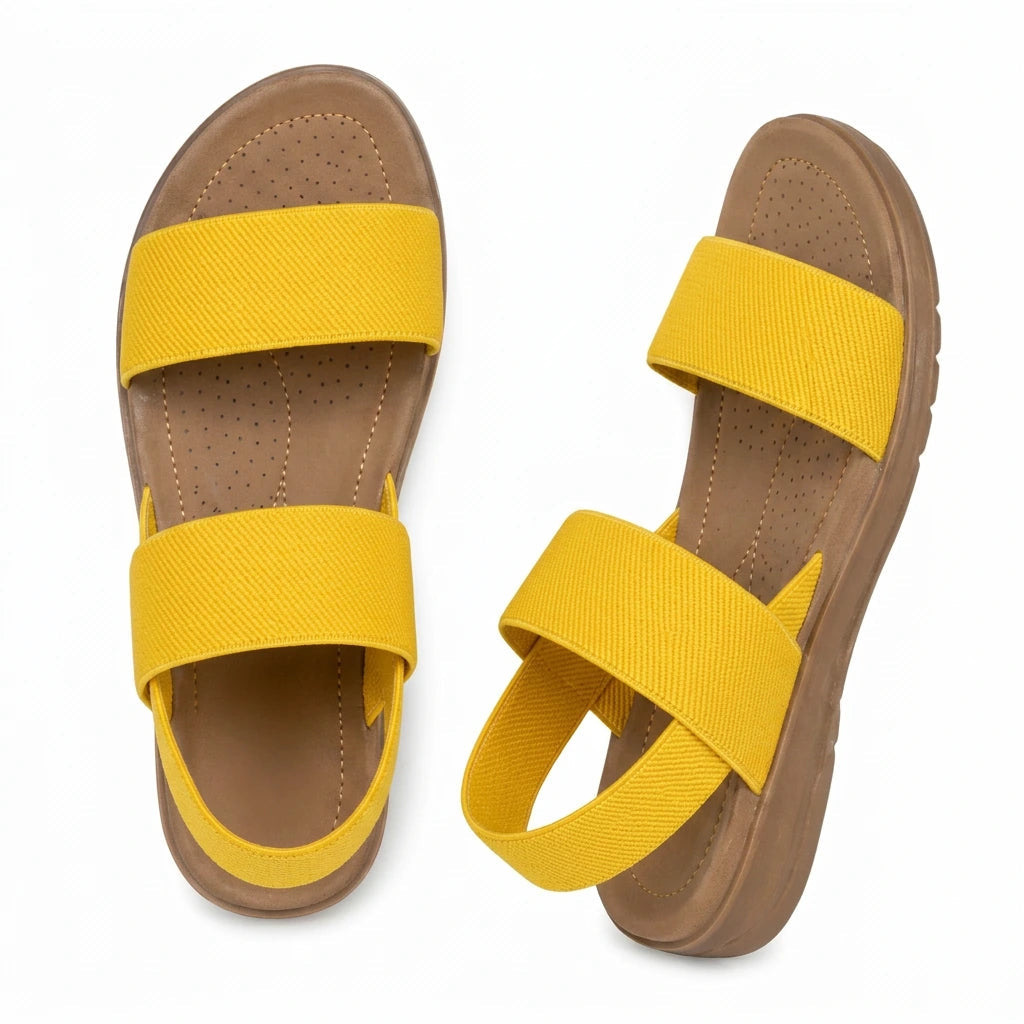 Free Stride Sandals - Yellow